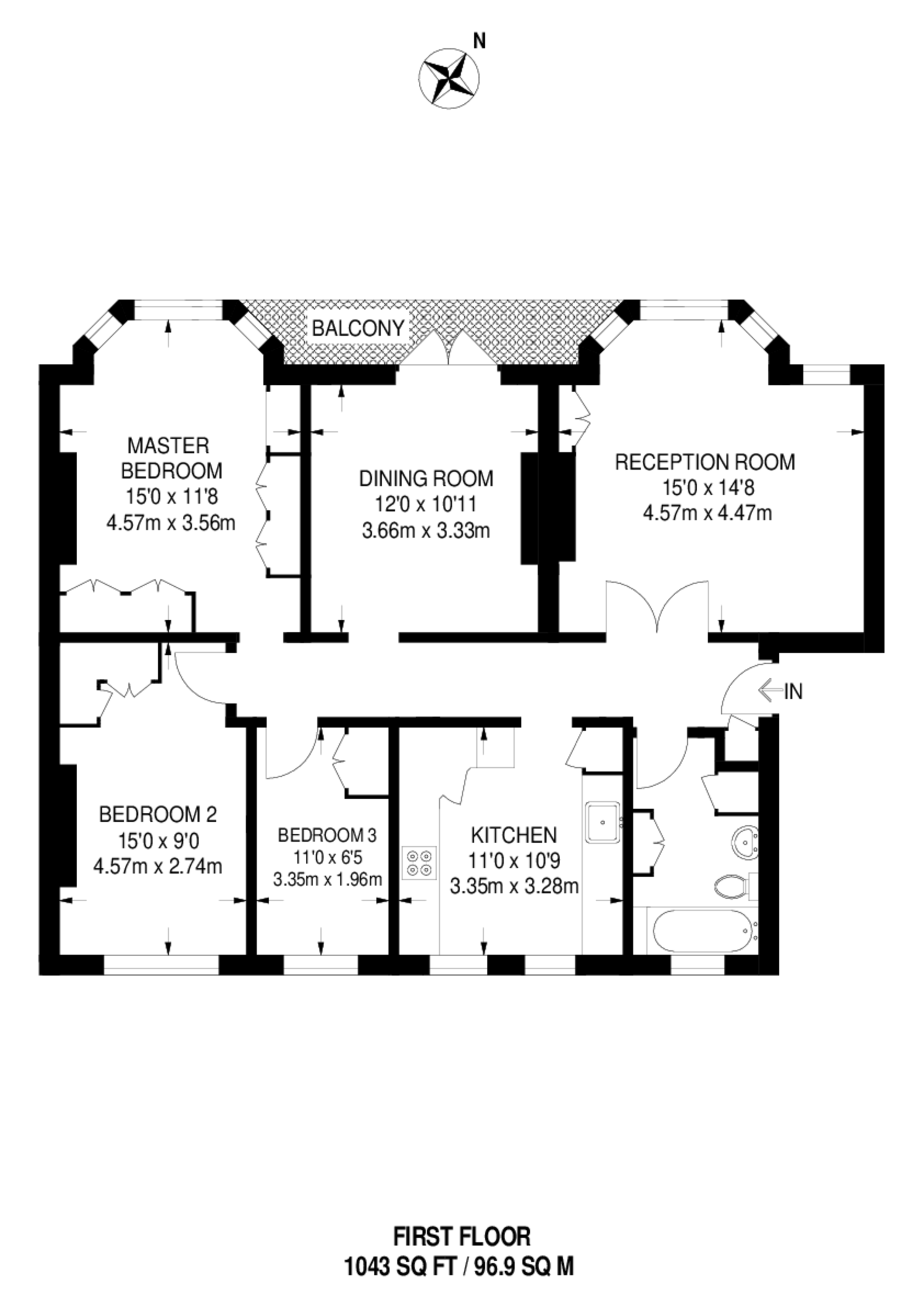 Alwyne Road, Wimbledon floorplan