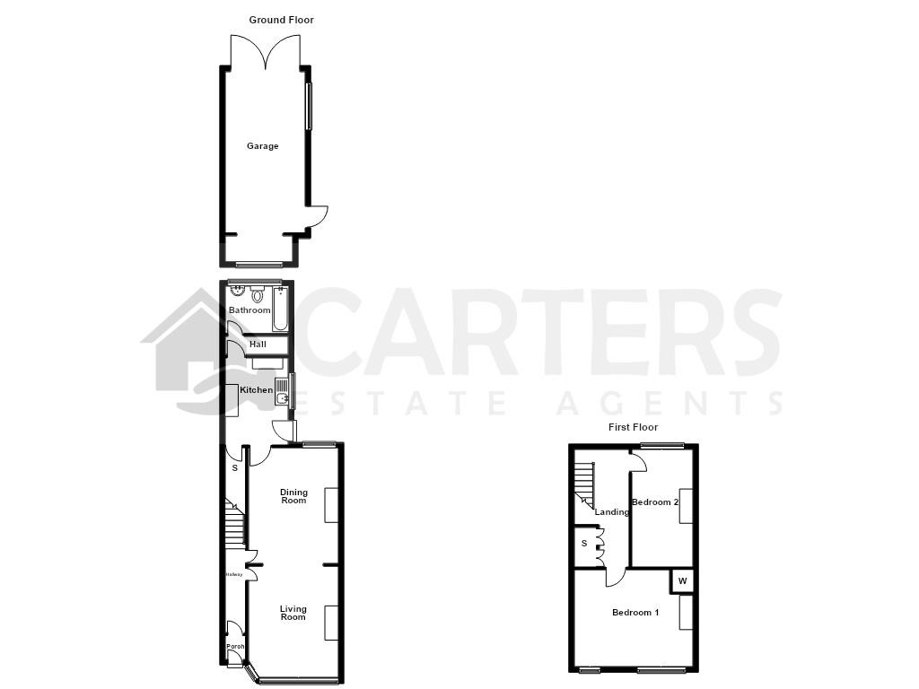 53, Biddulph Road, Chell floorplan