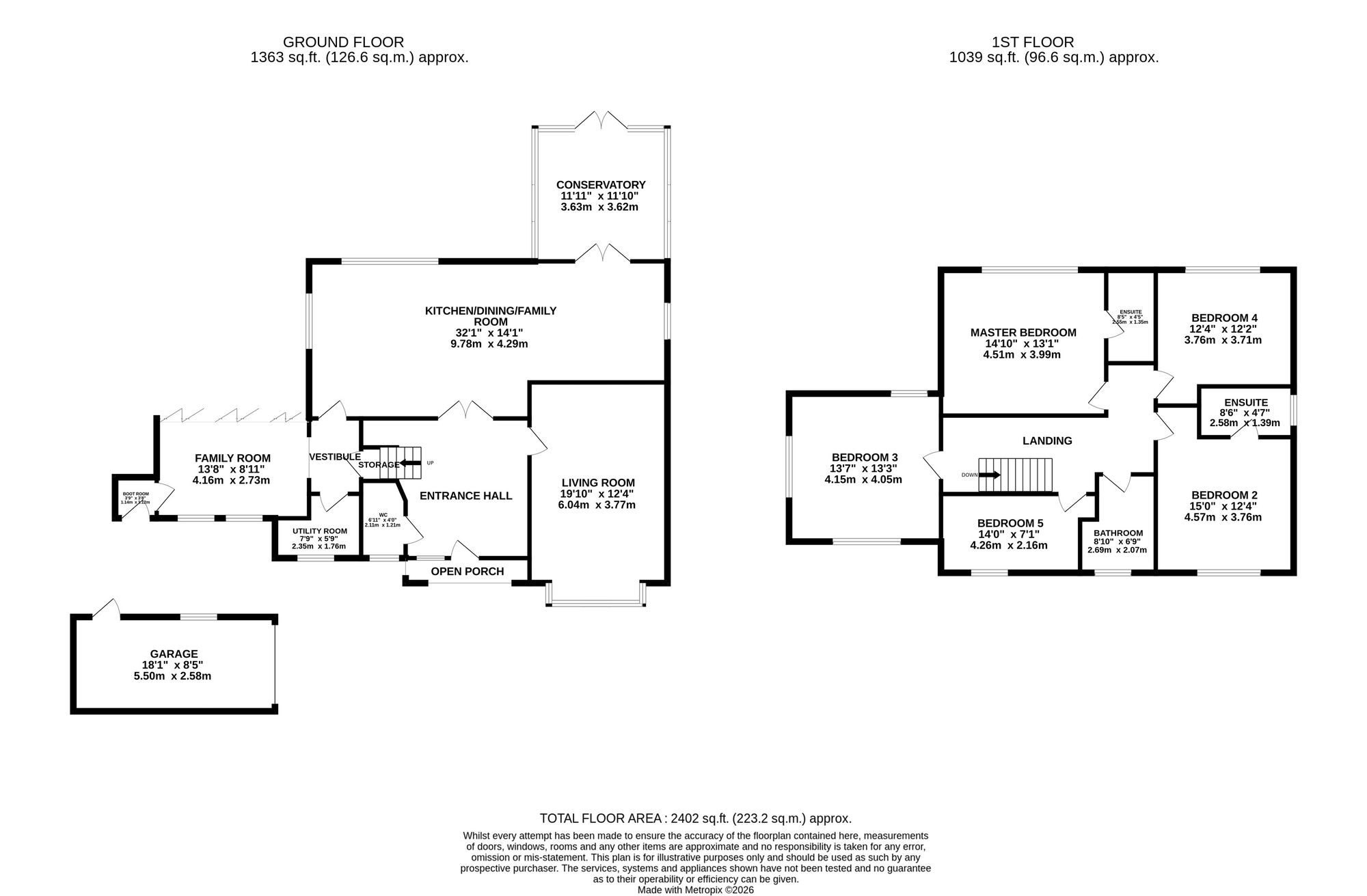 The Mallards Moss Lane, Crewe floorplan