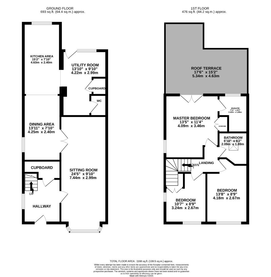 The Old Post Office, Iden Green Road, Cranbrook floorplan