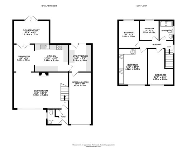 143A, Moor Lane, Wilmslow floorplan