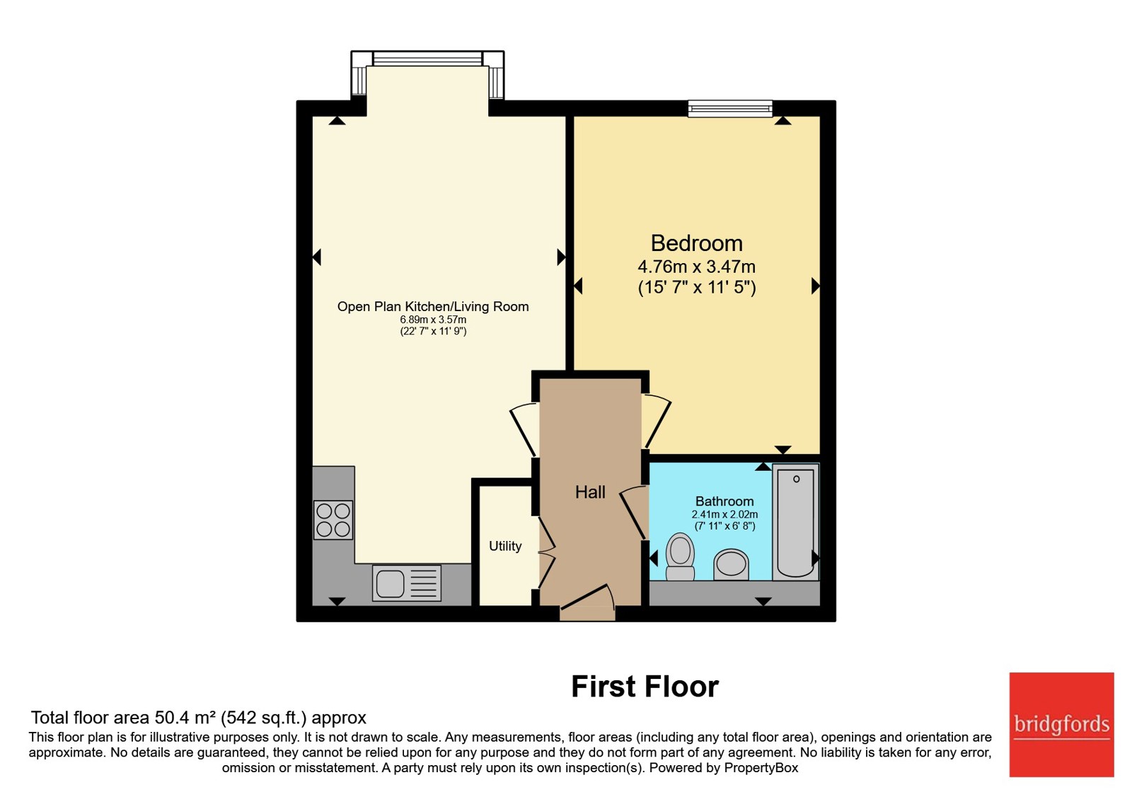 Flat 3, 4, Swinbourne Grove, Greater Manchester floorplan