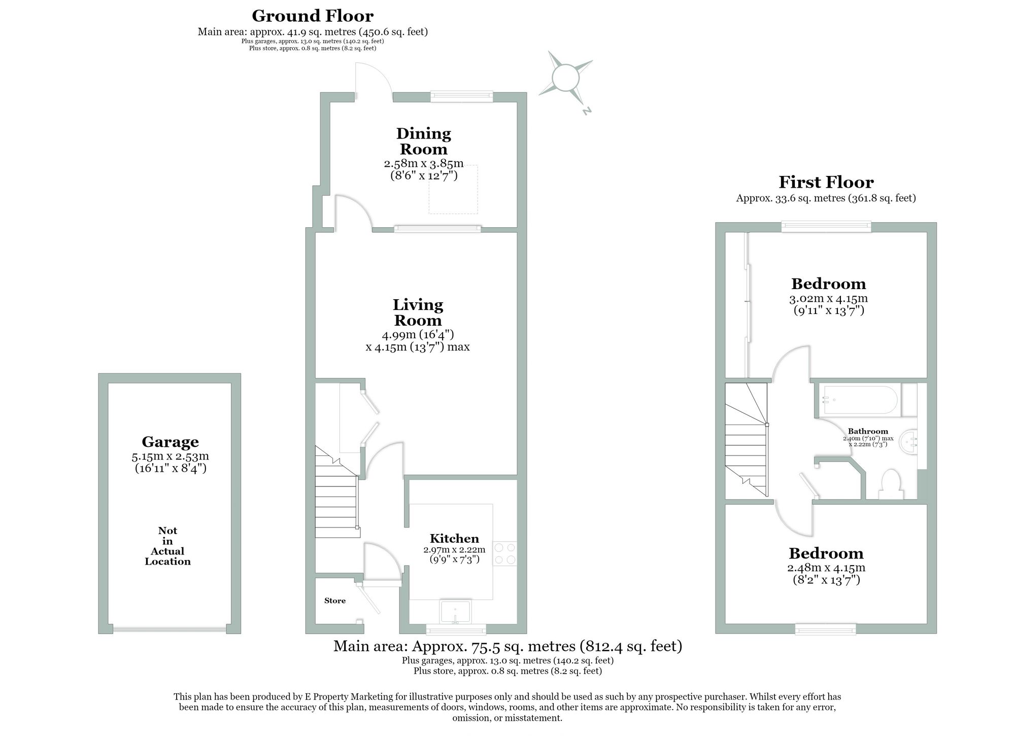3 Campion Close, Bordon floorplan