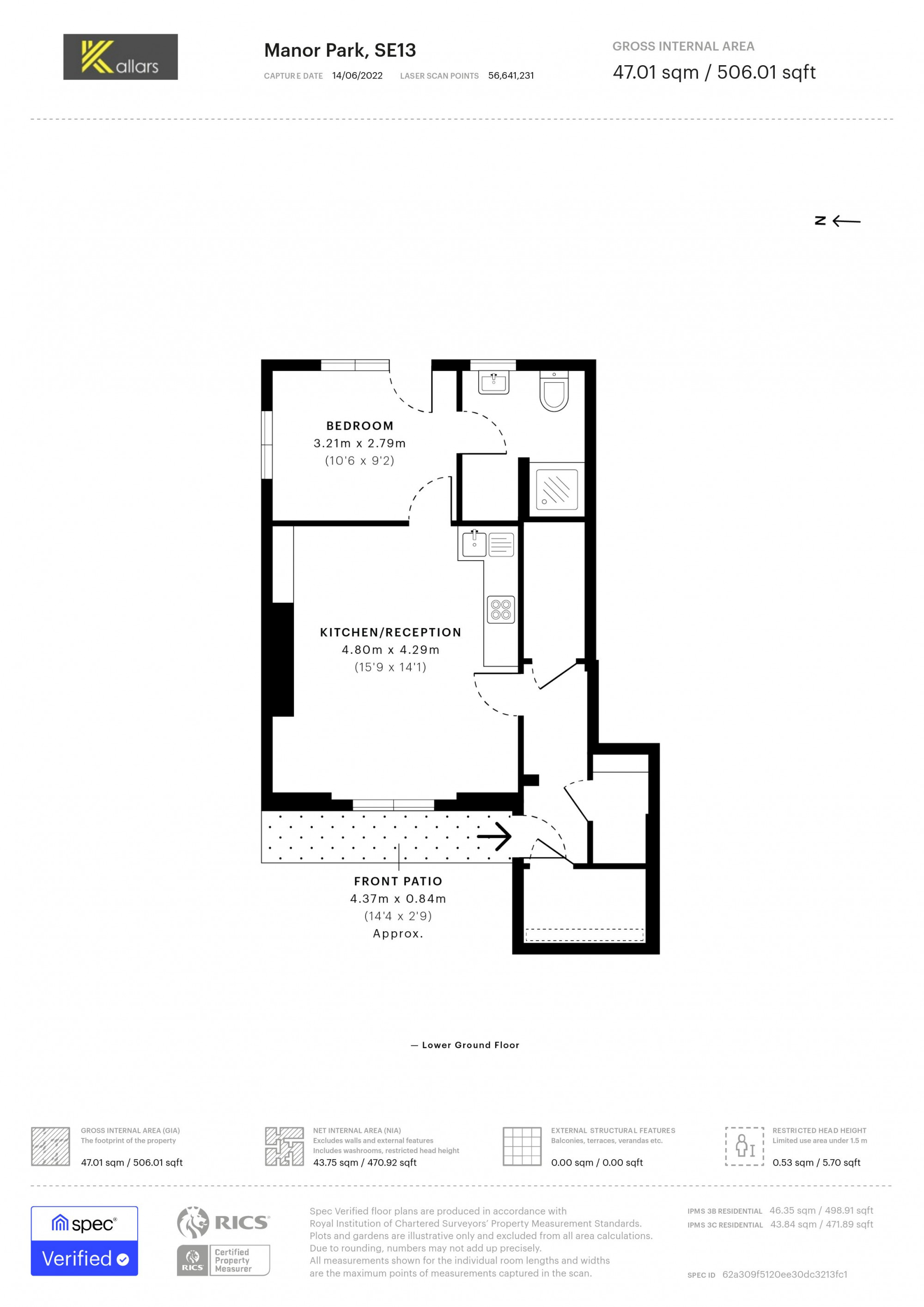 Manor Park, London SE13, 1 bedroom flat for sale 61738132 PrimeLocation