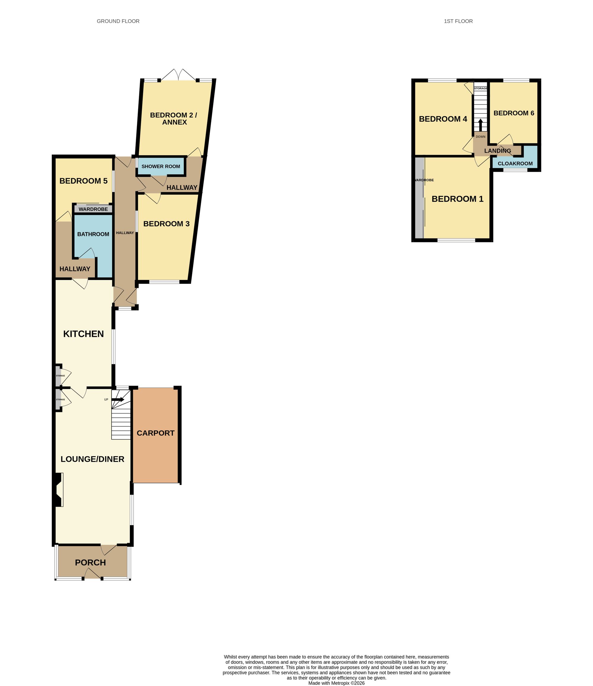 6 Cross Road, Maldon floorplan