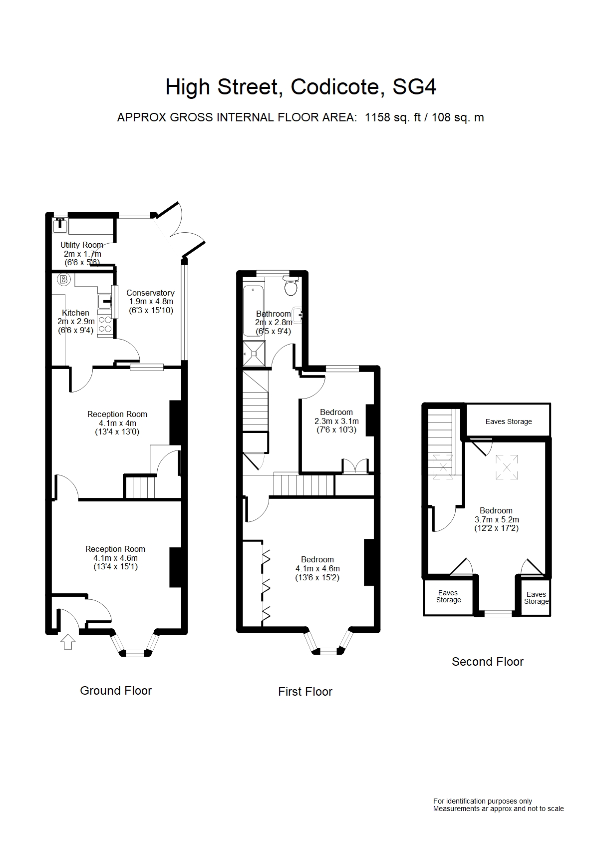 0 Bedrooms Terraced house for sale in High Street, Codicote SG4