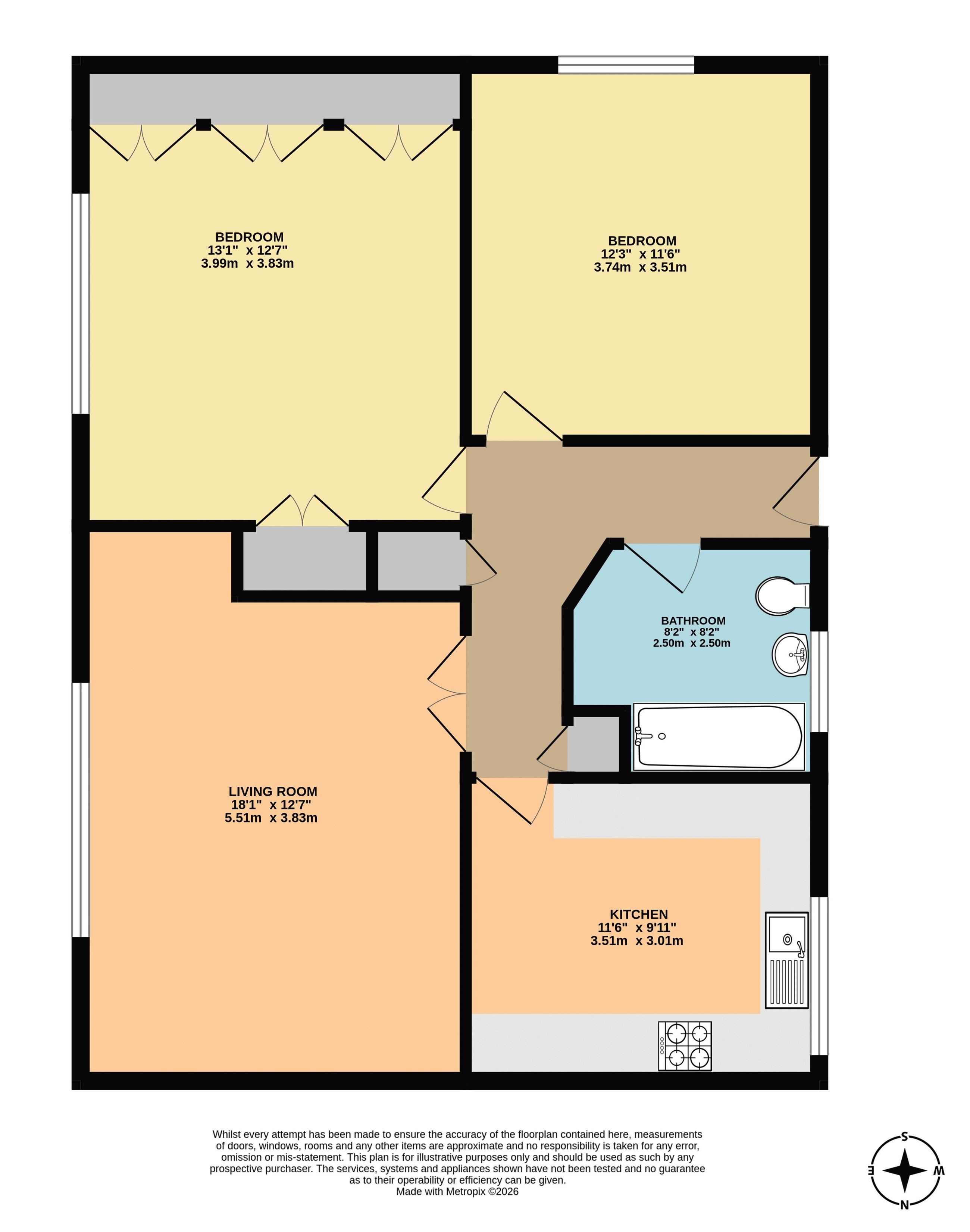 Blunham Court, Harrowdene Road, Wembley floorplan