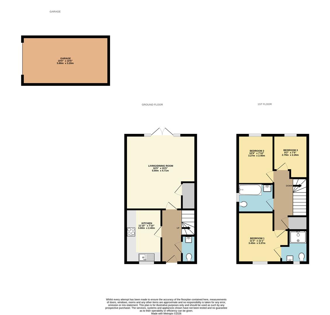 Higher Meadow, Exeter floorplan