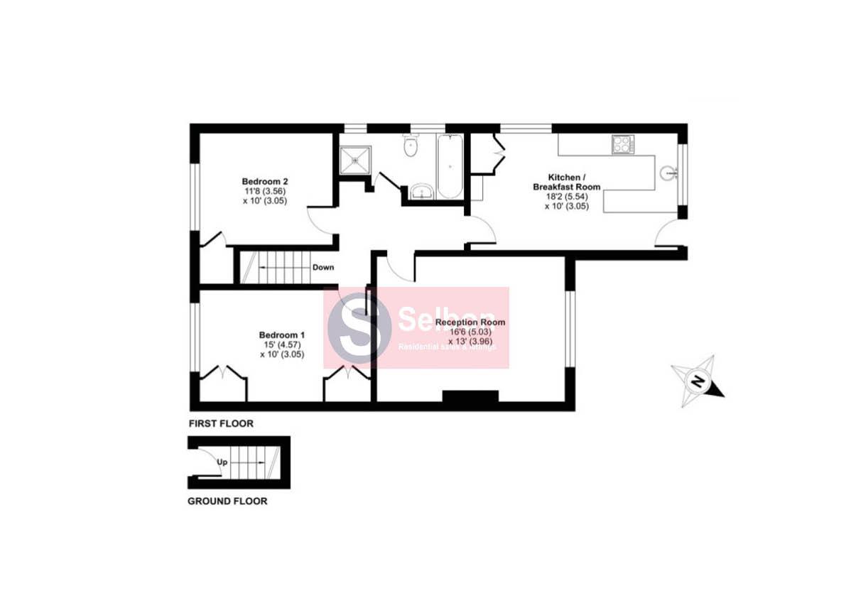 85, Kenilworth Road, Fleet floorplan