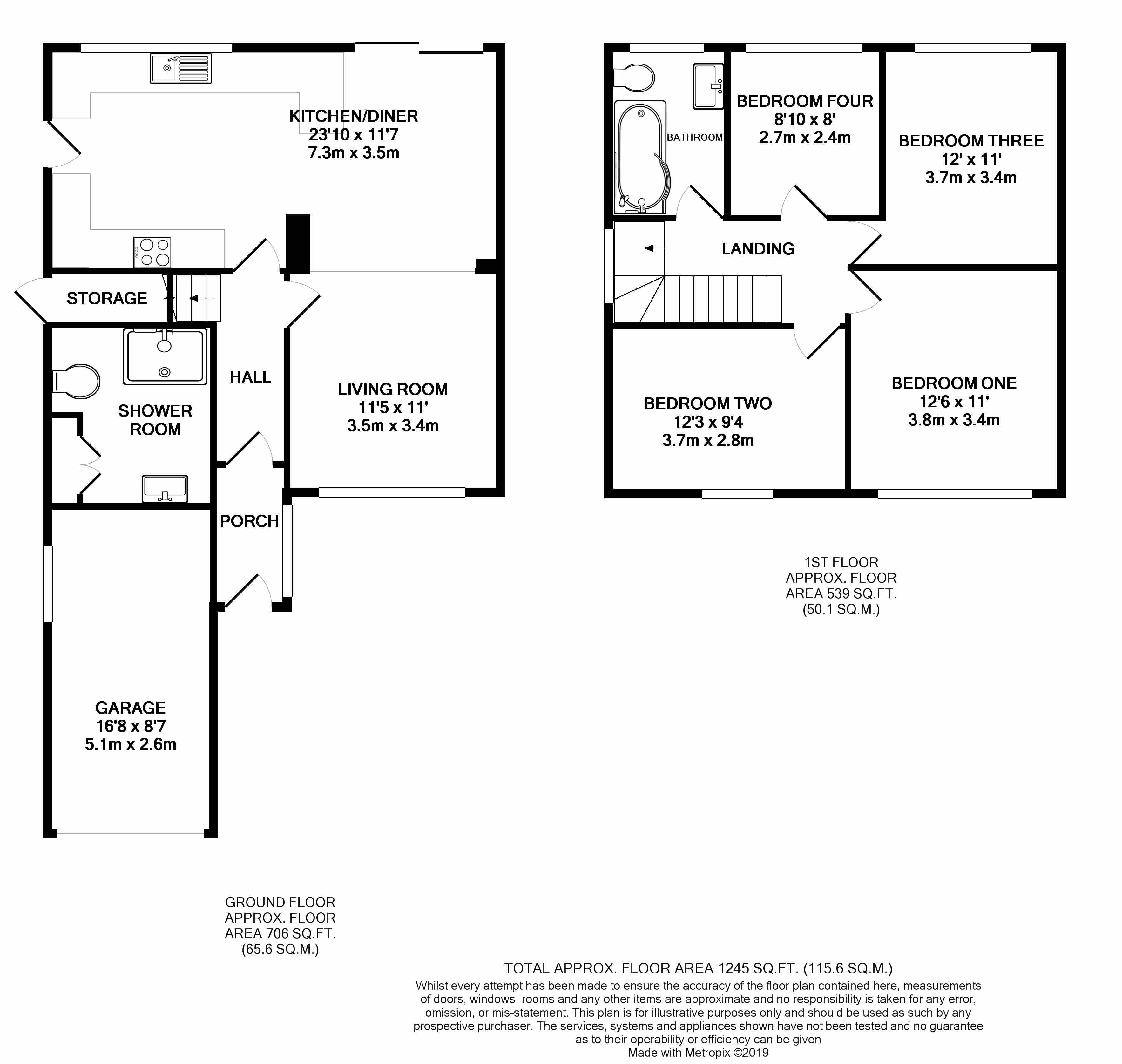 4 Bedrooms Semi-detached house for sale in Longwood Road, Hertford SG14