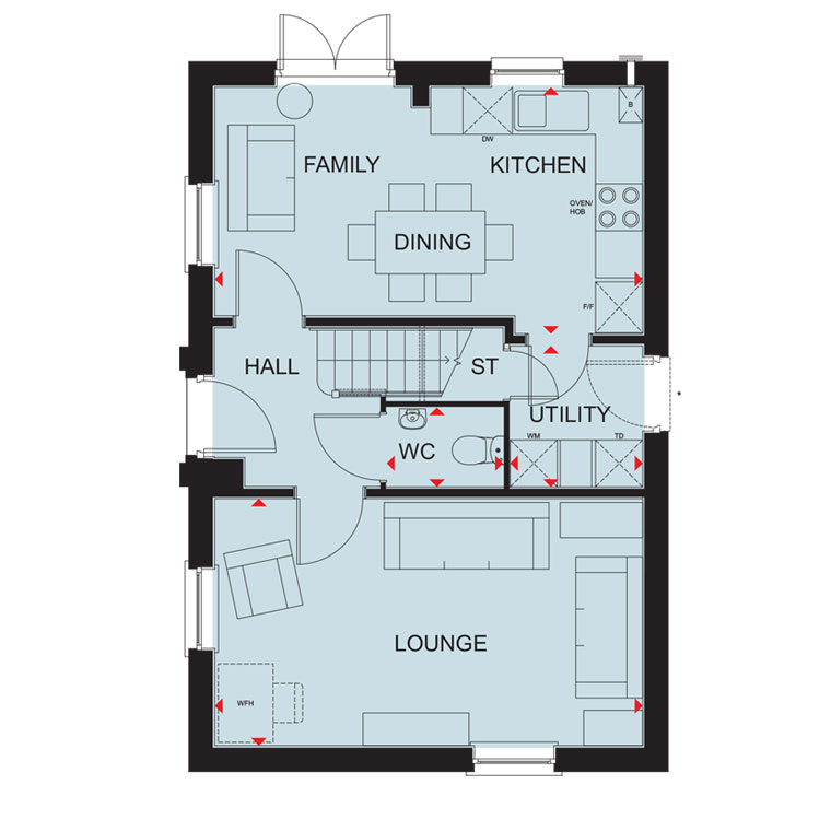 H8961592, Meadowsweet Avenue, Beaconside, Stafford floorplan
