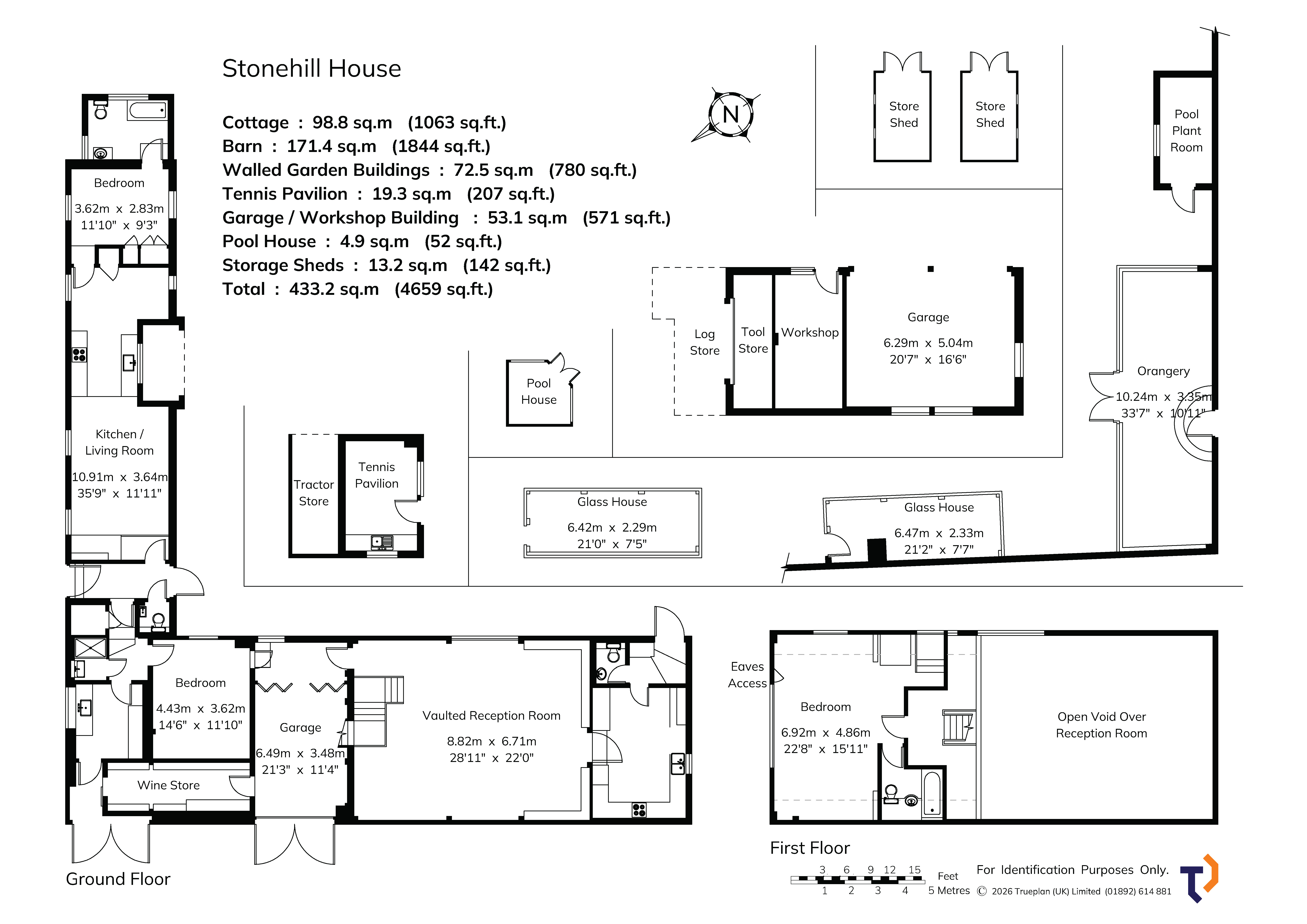 Stonehill House,, Chiddingly, East Sussex floorplan