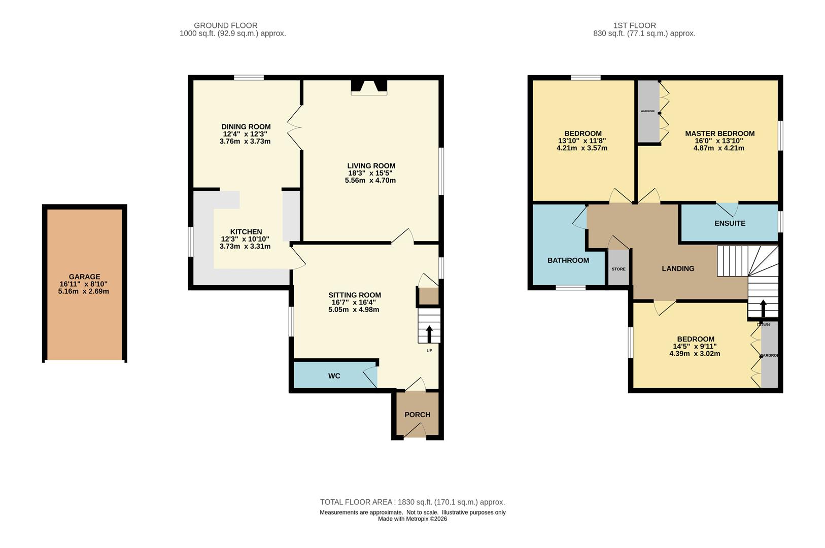 2 Oakwood House, Beechfield Road, Alderley Edge floorplan