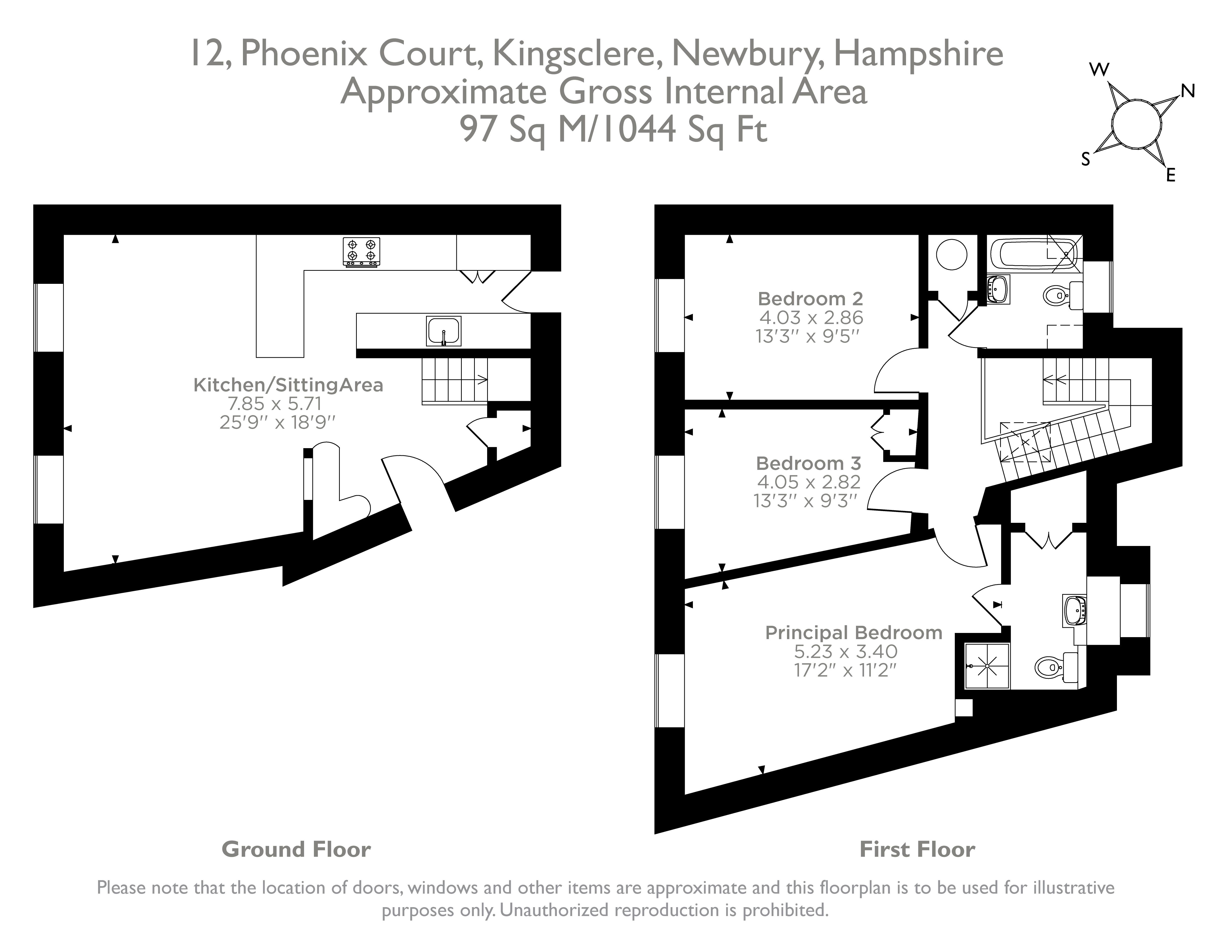12, Phoenix Court, Newbury floorplan