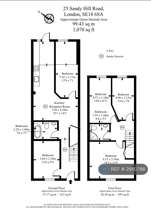Sandy Hill Road, London floorplan