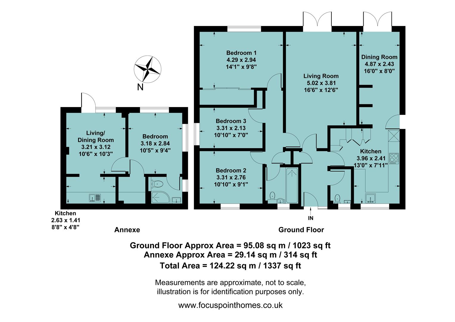 8, Buzzards Close, Little Bourton floorplan