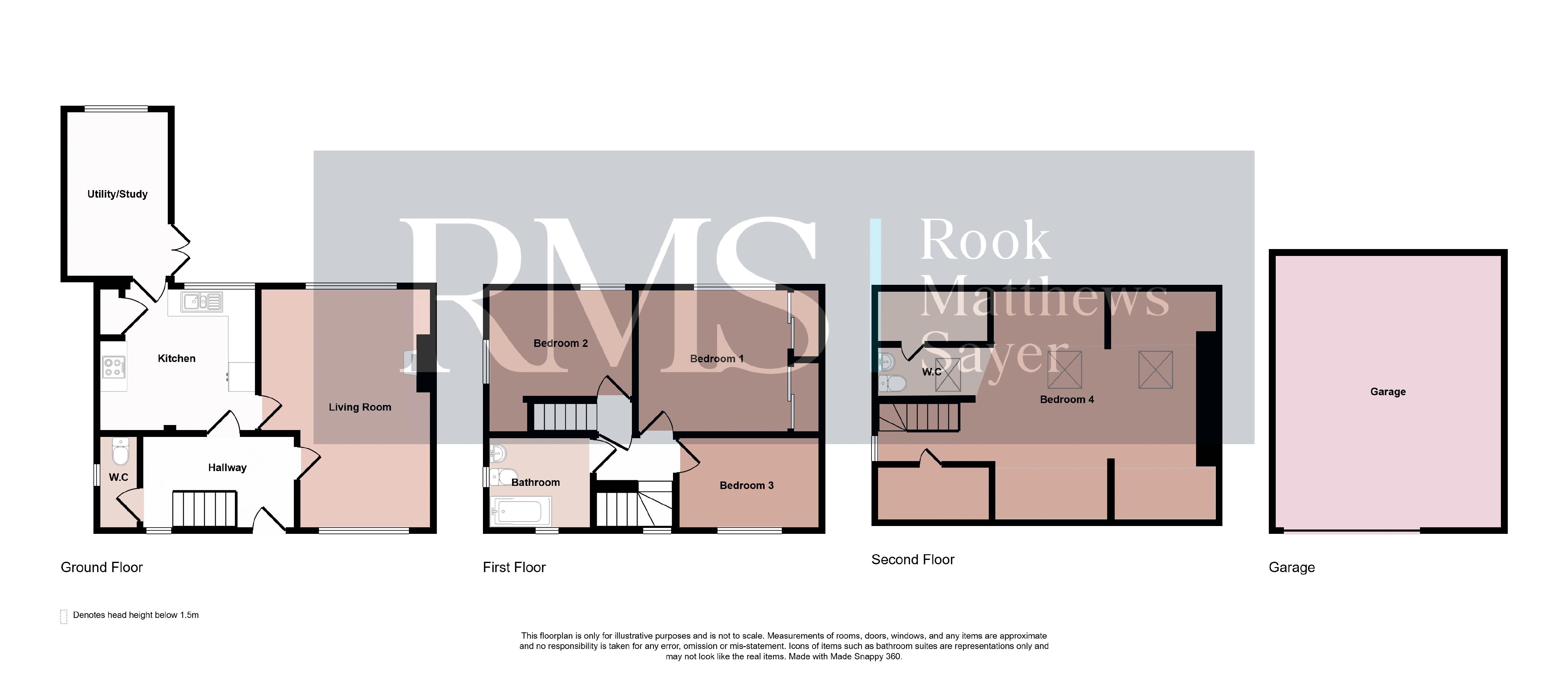71, Roker Avenue, Whitley Bay floorplan