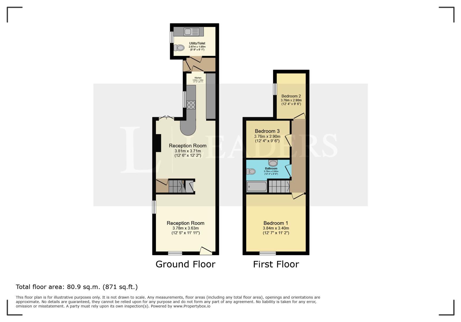 12, Mount Pleasant, Stoke-on-Trent floorplan