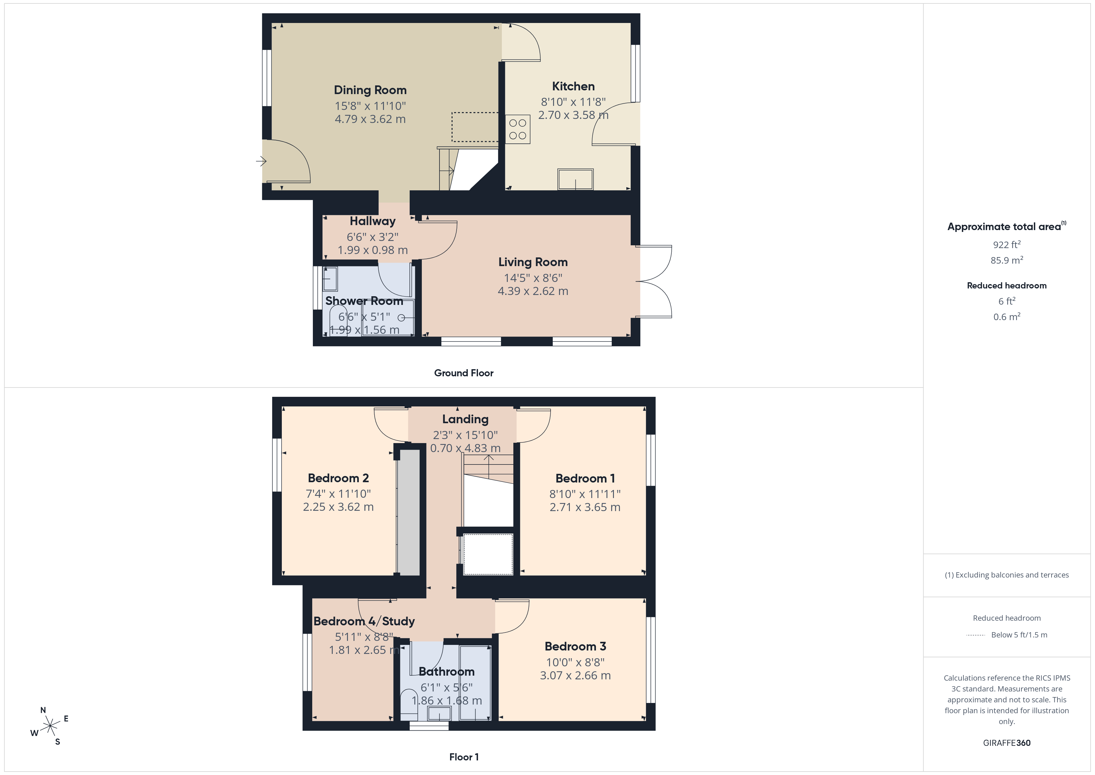 22, Howdale Road, HULL floorplan