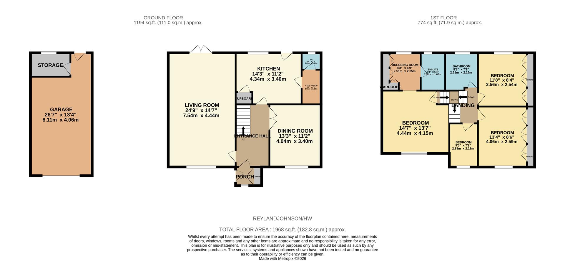 1, Herons Wood, Harlow floorplan