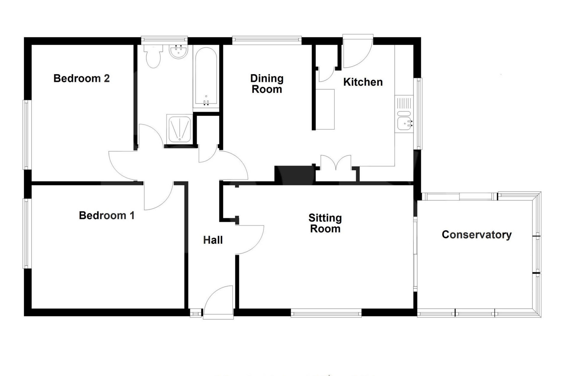 14, St Michaels Close, Exeter floorplan