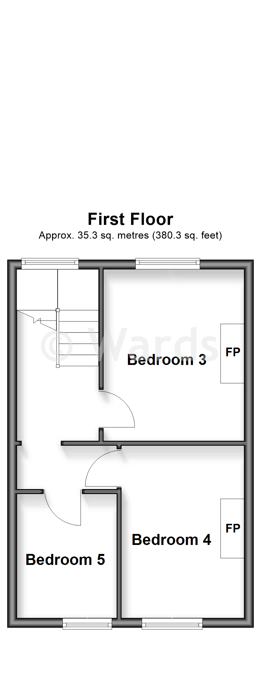 25, Clifton Gardens, Margate floorplan