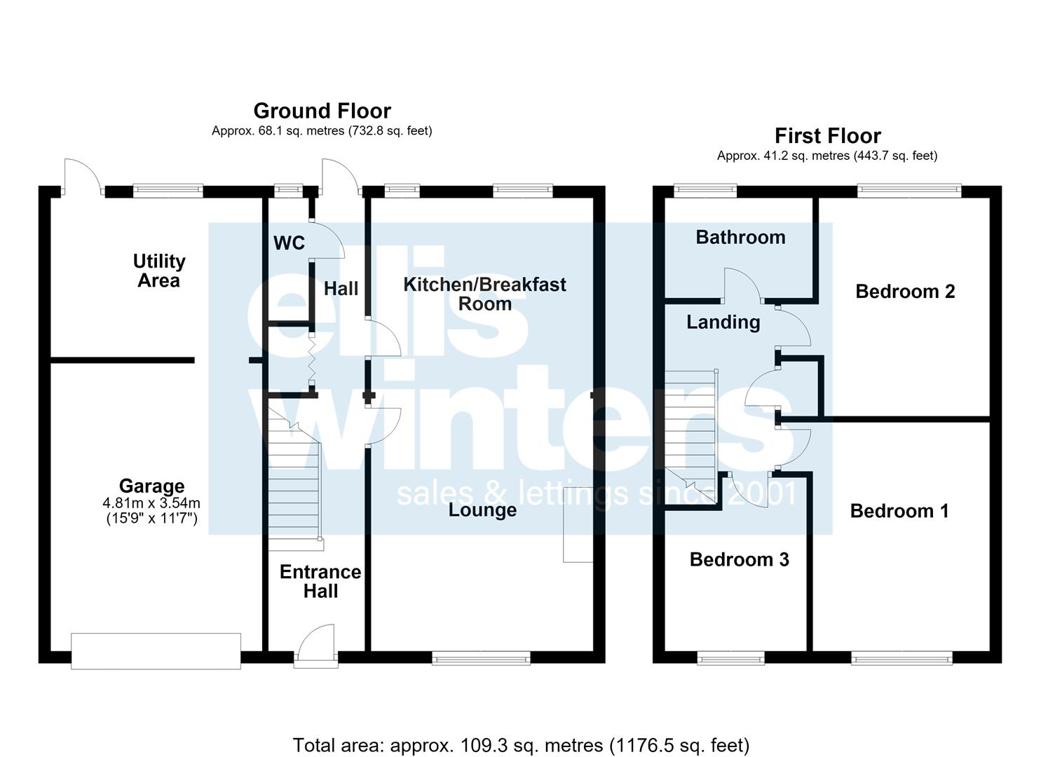 22a, Church Road, Great Stukeley floorplan