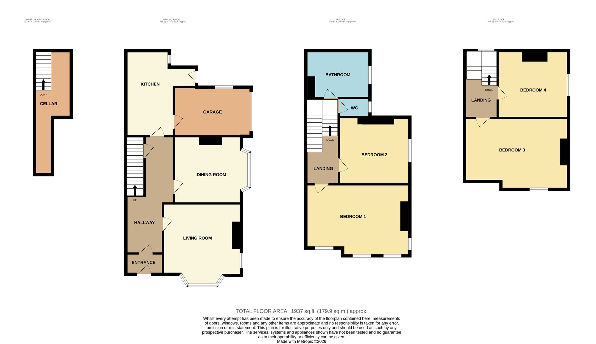3 Seamer Road, Scarborough floorplan