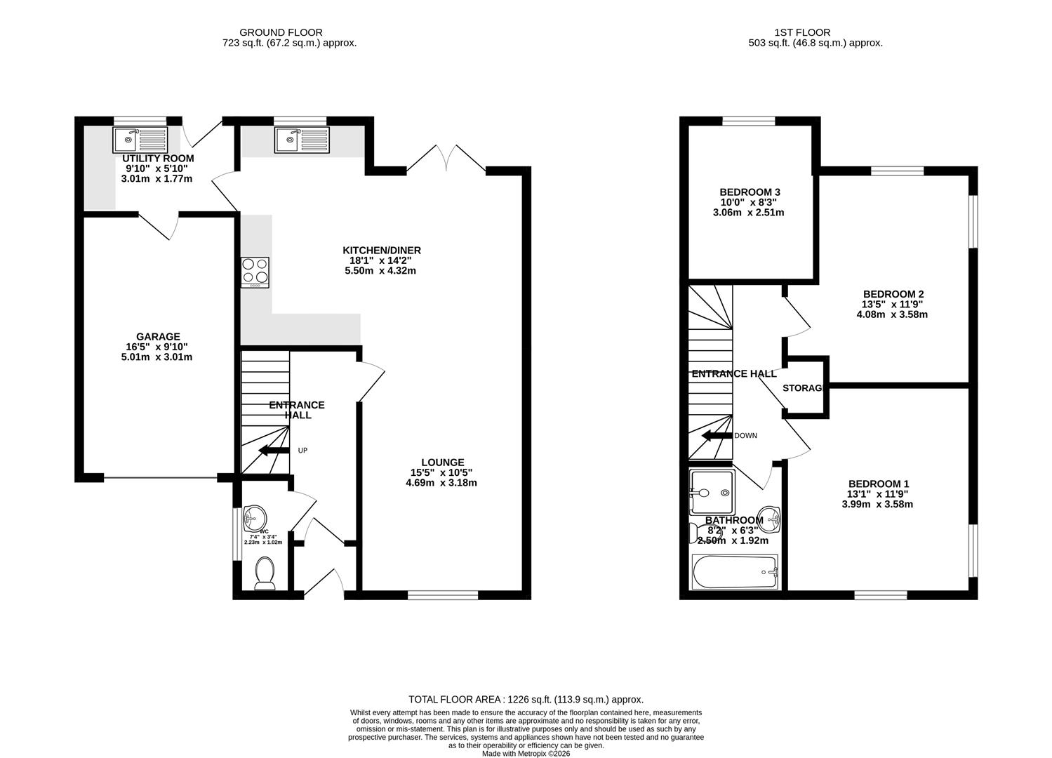 21, Gibbs Grove, Isle Of Man floorplan