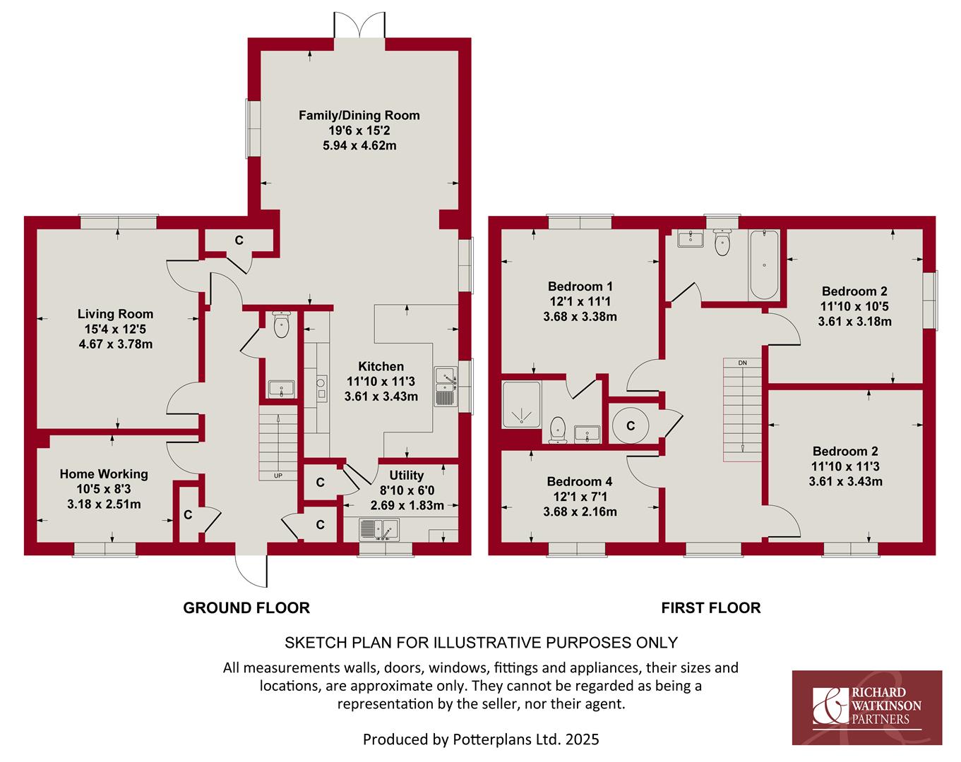 Plot 7, 3, Brunswick Place, Easthorpe floorplan