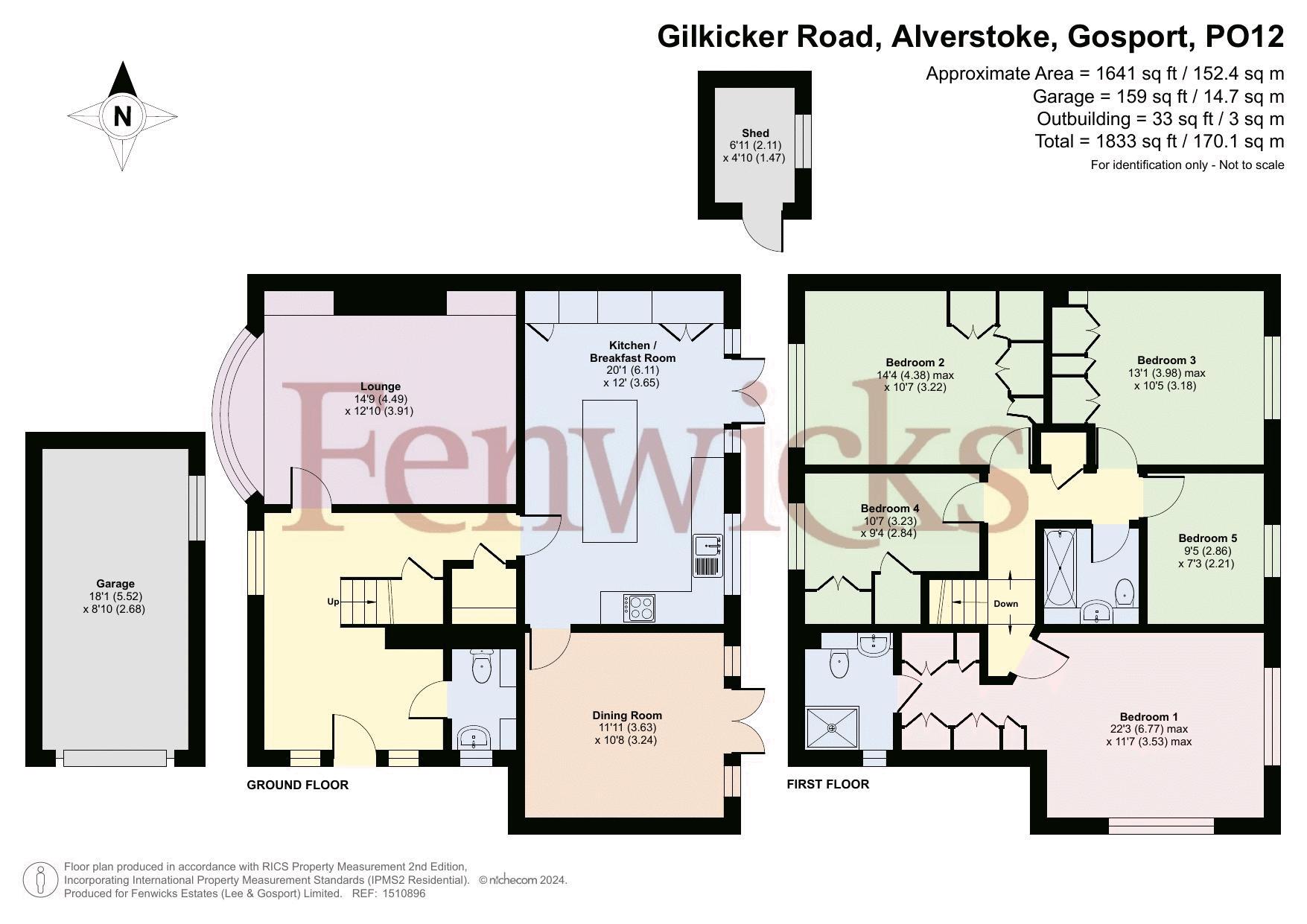 17, Gilkicker Road, Gosport floorplan