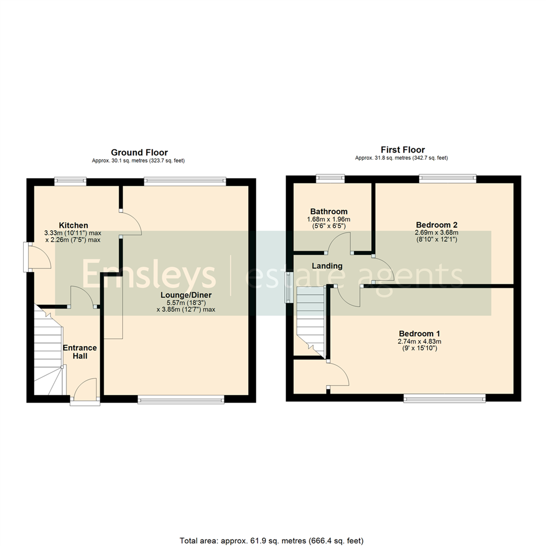 2, Eversley Mount, Leeds floorplan