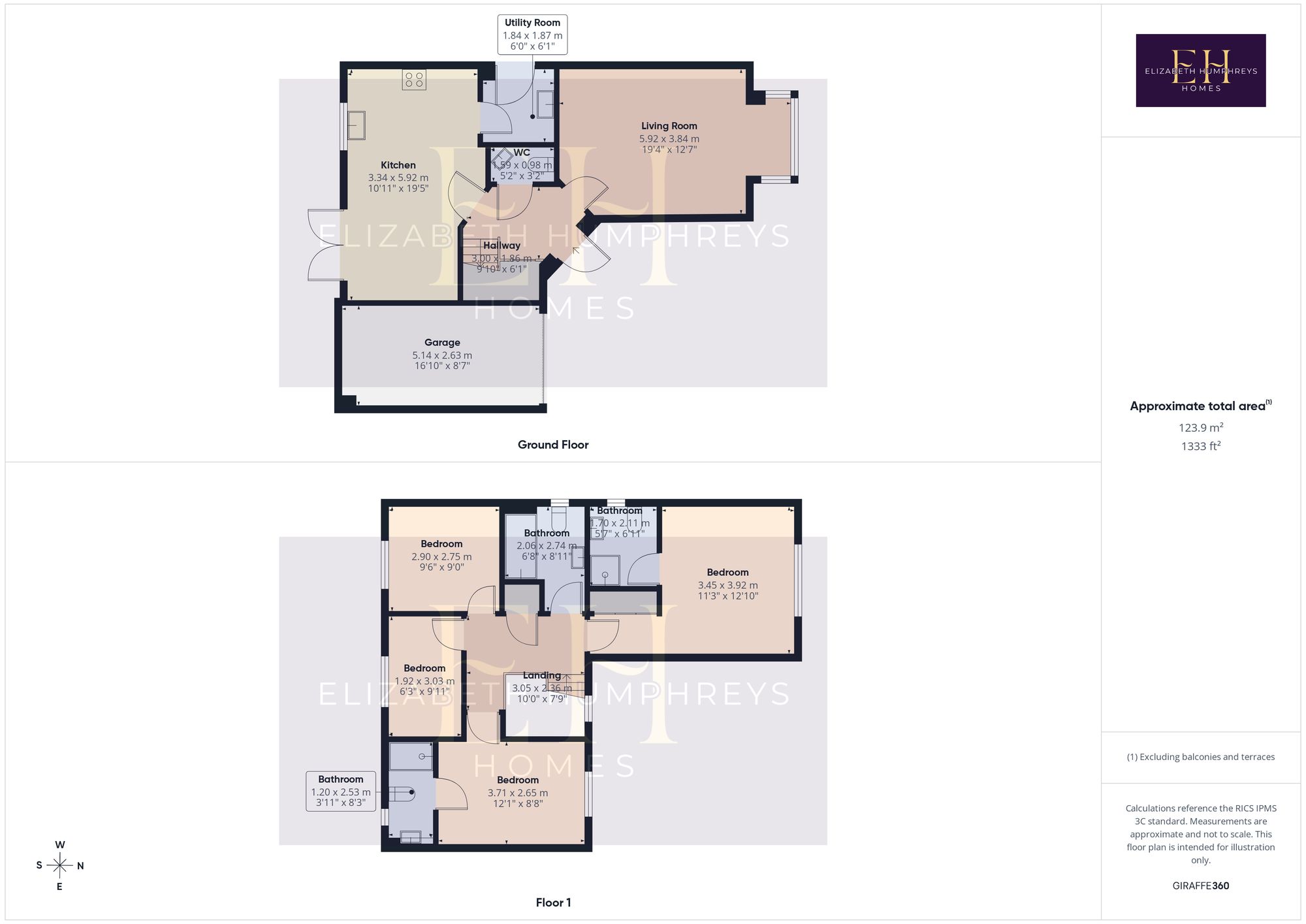 2 Brandling Way, Morpeth floorplan