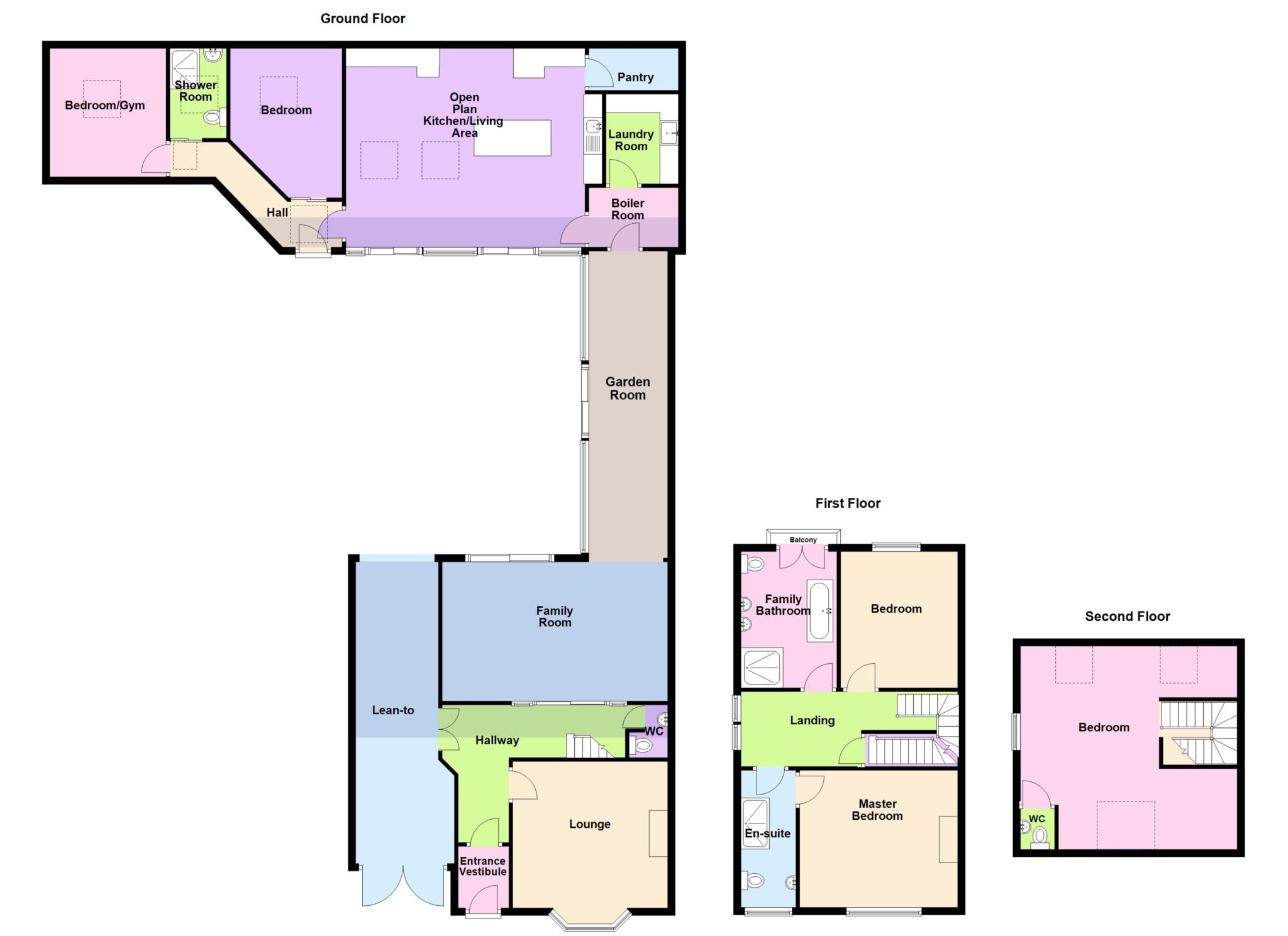 34, Stafford Road, Weston-super-Mare floorplan