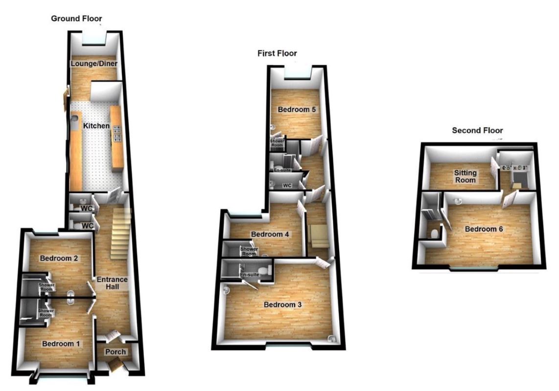 727, Chester Road, Birmingham floorplan