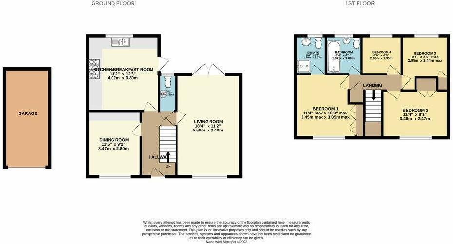 8, Grampian Close, Paignton floorplan
