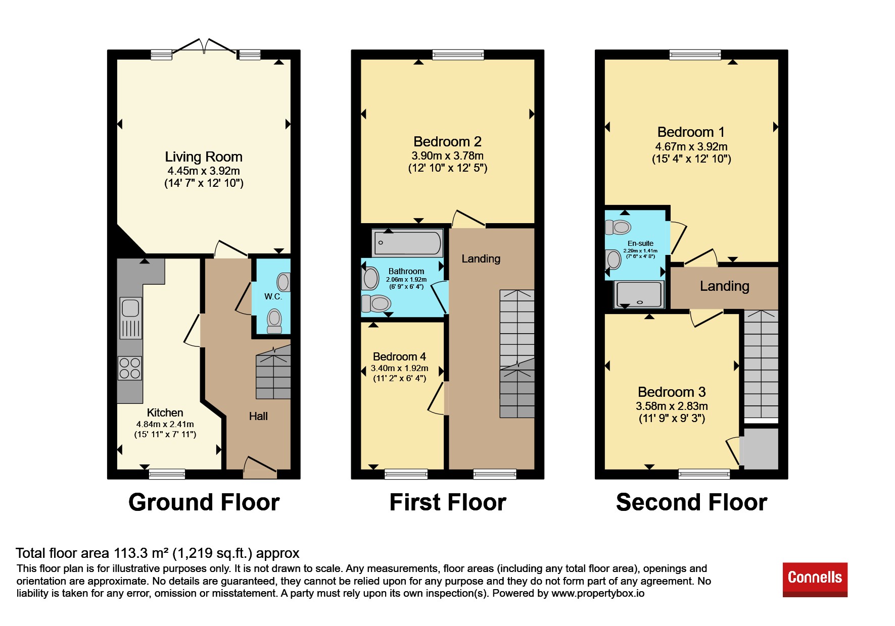 72, Perry Road, Bristol floorplan