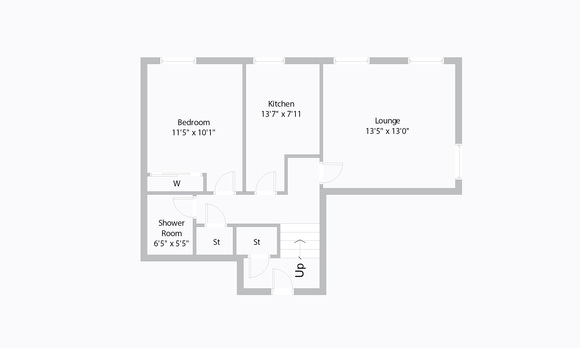 1 Bedrooms Flat for sale in Cleveland Street, Flat 13, Charing Cross, Glasgow G3