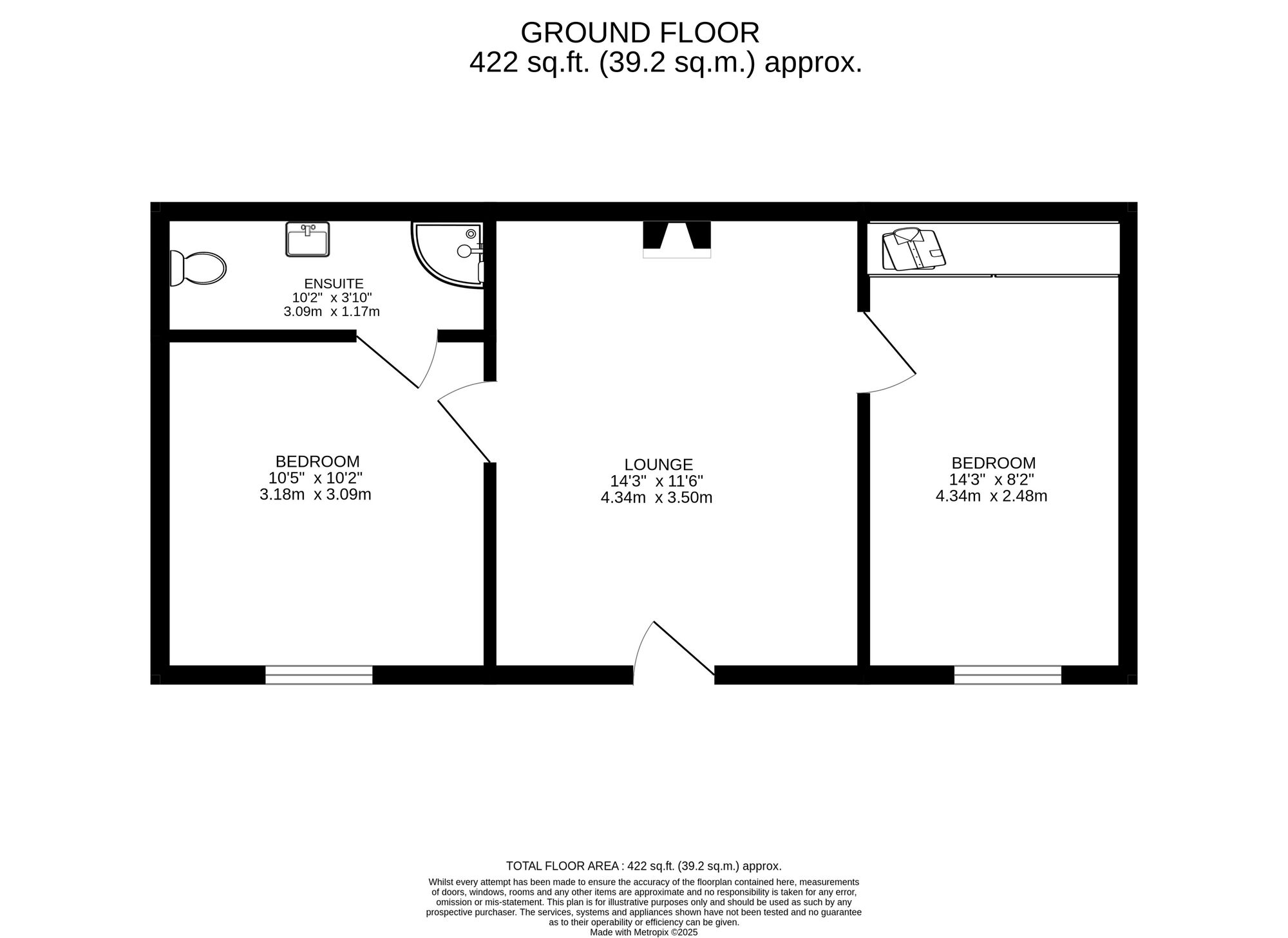 Ty Gwyn, Haverfordwest floorplan