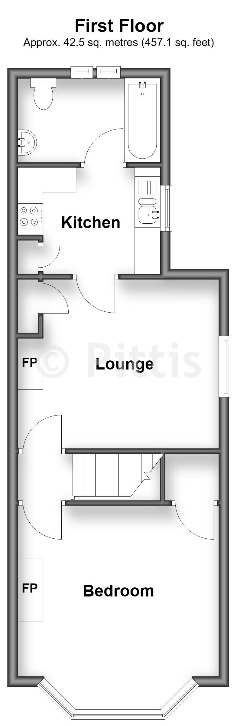 23B, Station Road, Ryde floorplan