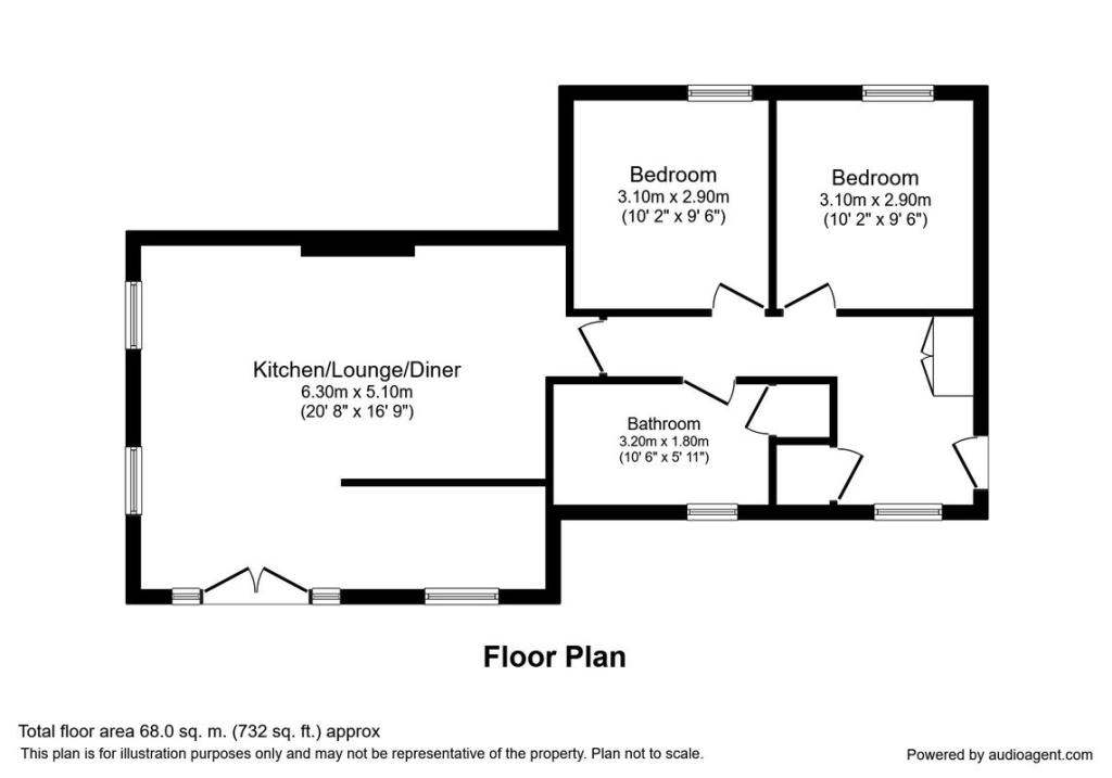 Baxter Mews, Sheffield S6, 2 bedroom flat for sale 64121748