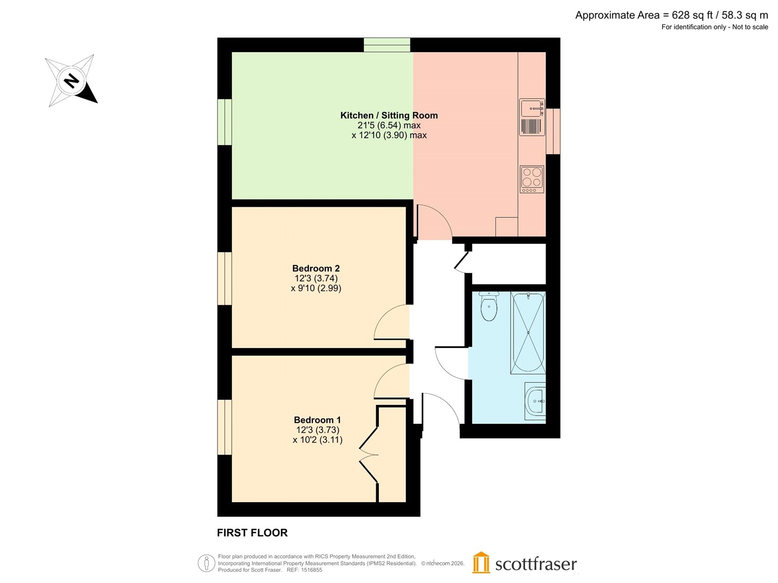 79, Kimmeridge Road, Oxford floorplan