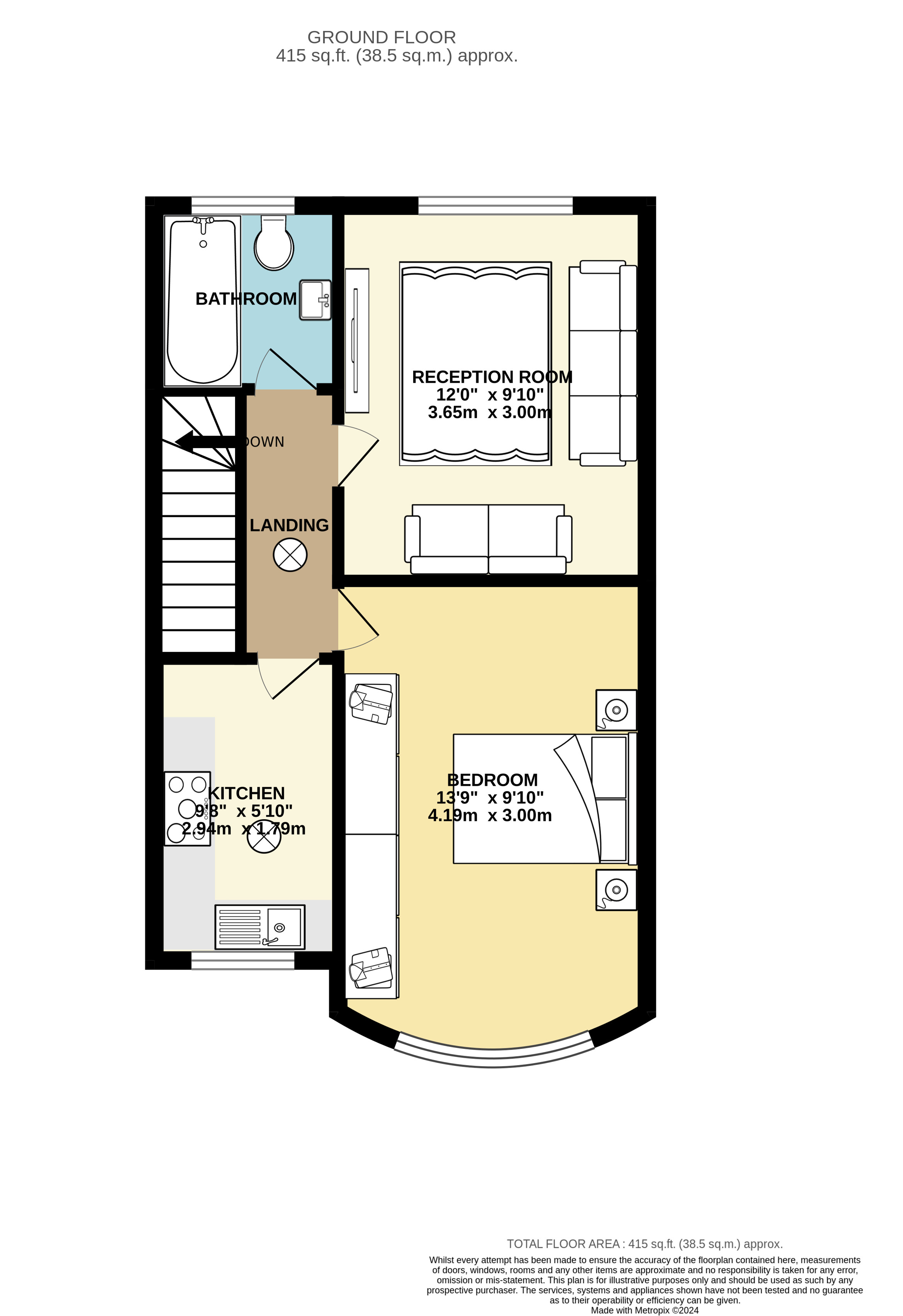Westbury Road, Wembley floorplan