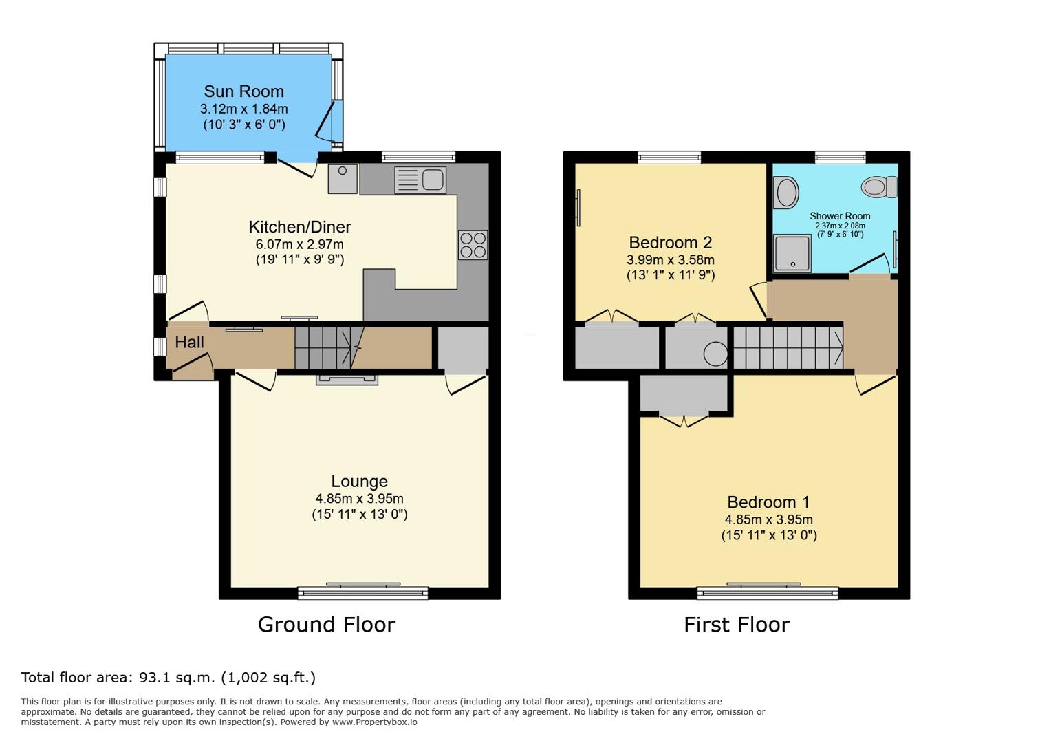 1 Hillside, Millthrop, Sedbergh floorplan