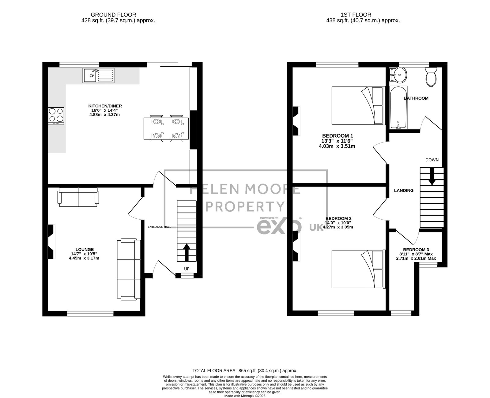 North Prospect Road, Plymouth floorplan