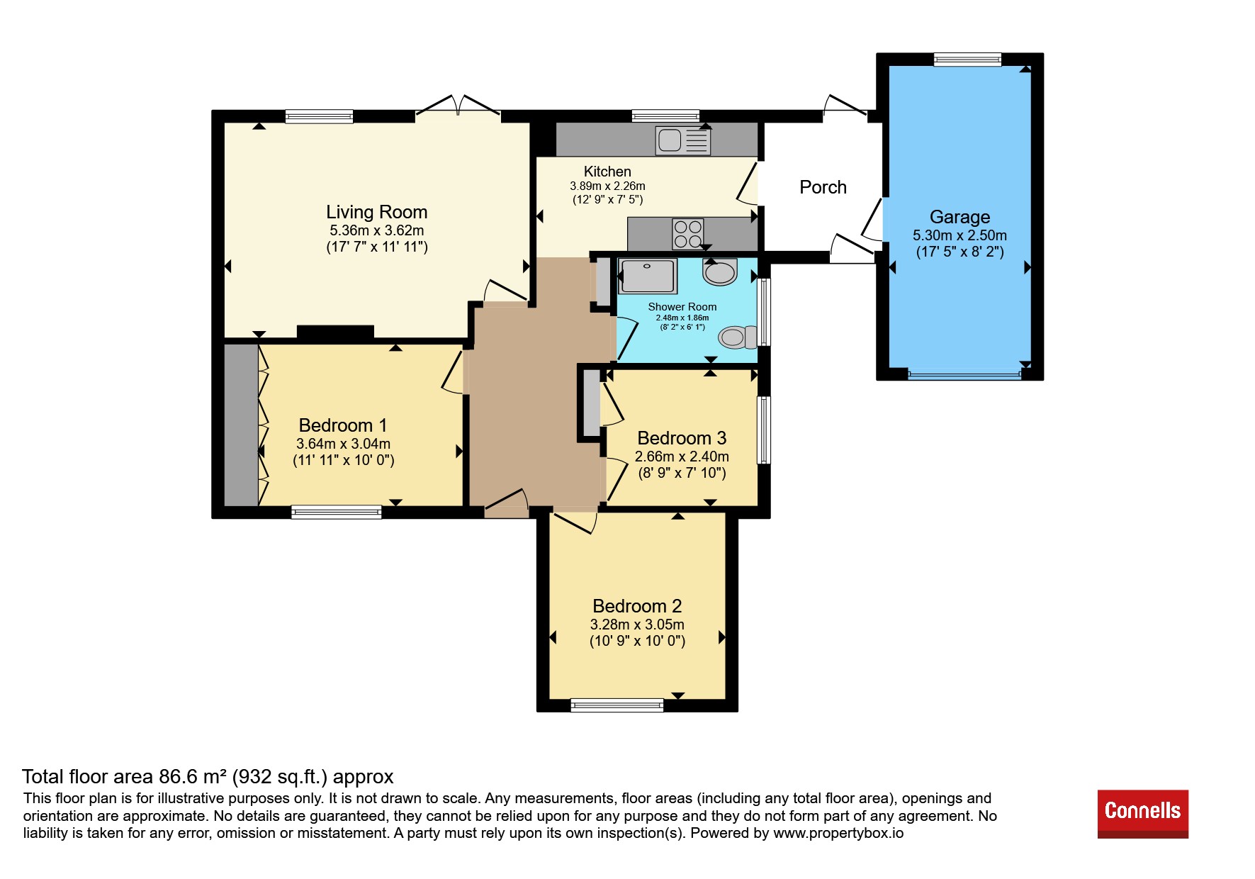 3, Hayes Mead, Shaftesbury floorplan