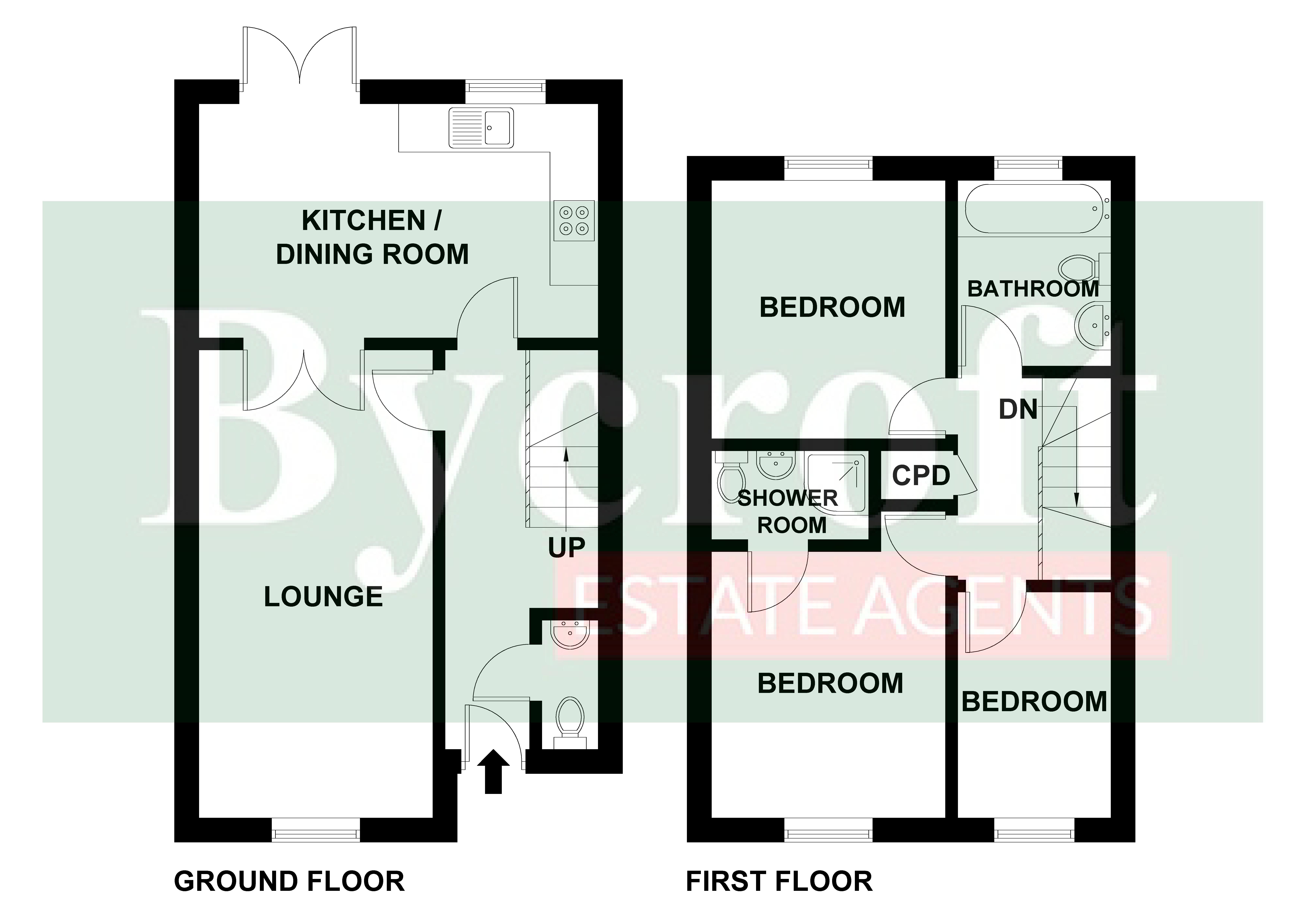 9, Wickfield Close, Lowestoft floorplan