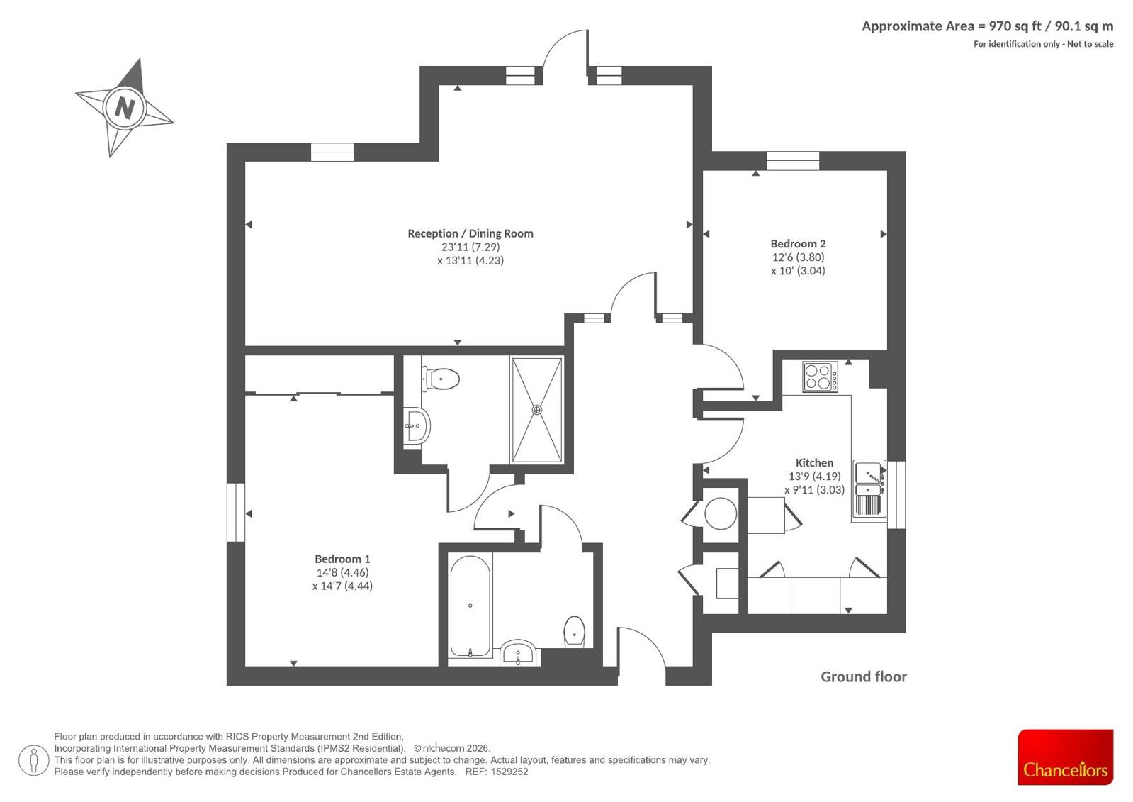 Inglewood House, Hungerford floorplan