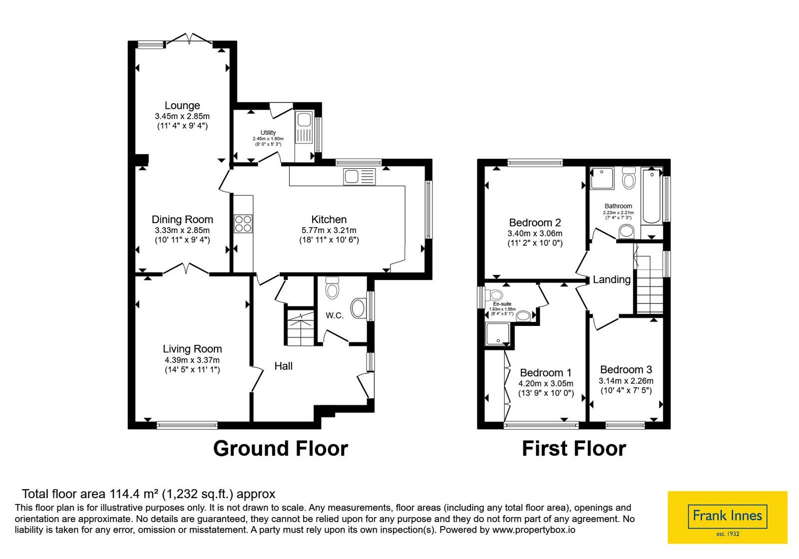 Dovedale Avenue, Derbyshire floorplan