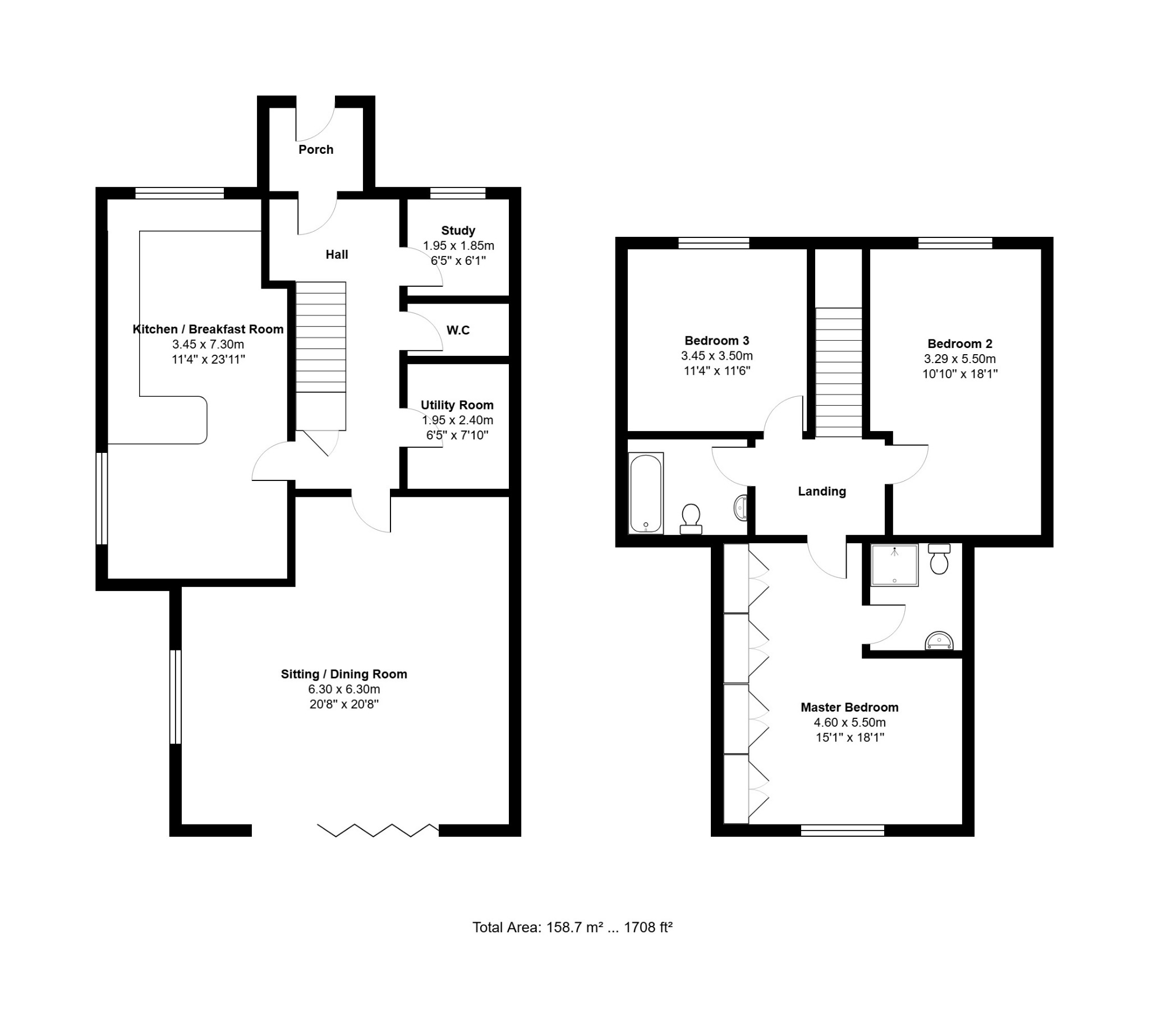 2 The Shieling, Sandy Way, King's Lynn floorplan